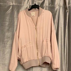 Silence and Noise Pink thin jacket